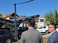 Kotlarnica „Majakovski” uz solarnu energiju: struja za rad sistema, topla voda za zgrade i nadstrešnica za automobile Majakovski” na Duvaništu