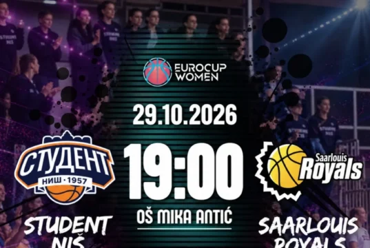 Student dočekuje Sarluj i traži prvu pobedu u Evrokupu