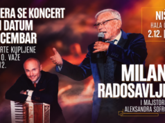 Pomeren koncert Milančeta Radosavljevića u Nišu zbog bolesti, određen novi datum