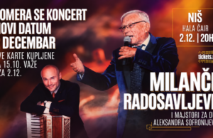Pomeren koncert Milančeta Radosavljevića u Nišu zbog bolesti, određen novi datum